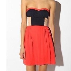 Urban Outfitters Color Block Dress XS